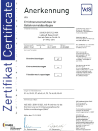 Errichter für Brandmeldeanlagen bei Sicherheitstechnik Liebing & Beese GmbH in Gera